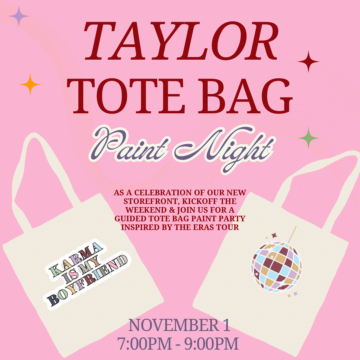 Era’s Tour Tote Paint Party