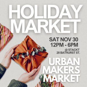 Urban Maker’s Holiday Market