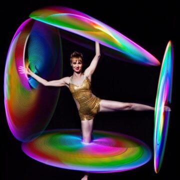 Hula Hoop Show and Workshop presented by Isabella Hoops