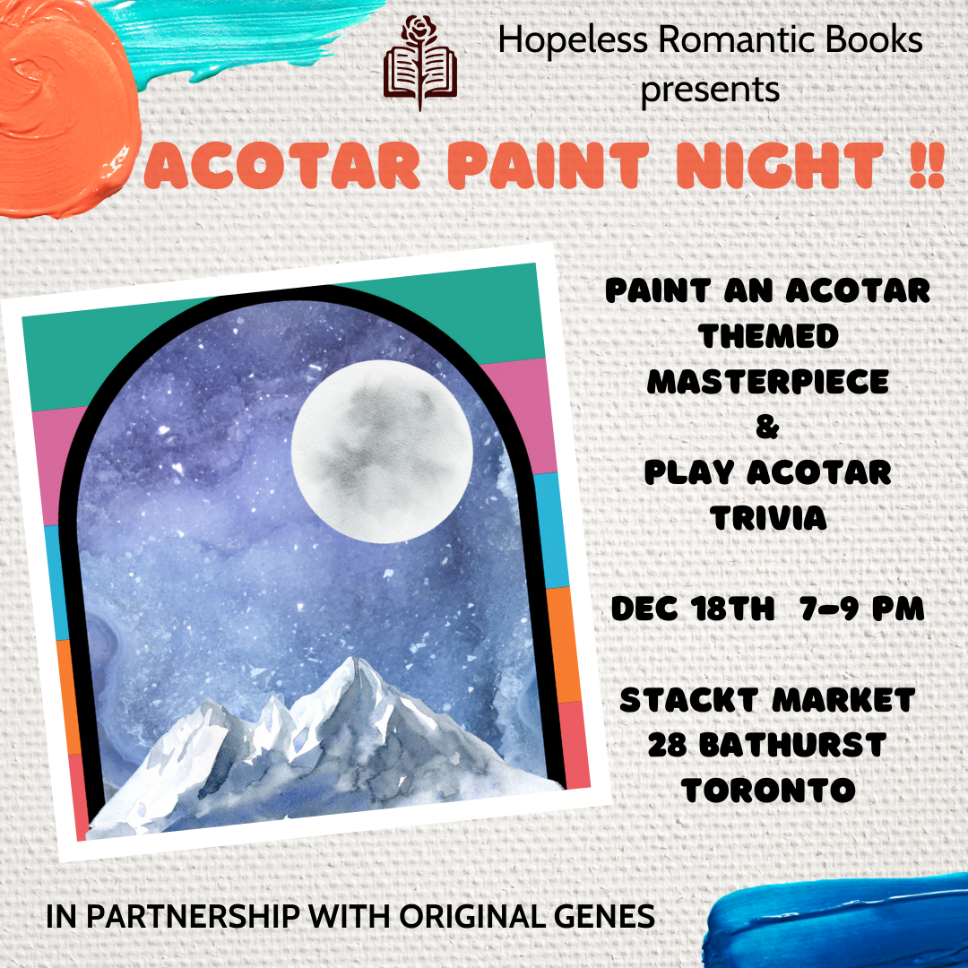 ACOTAR Paint & Trivia Night