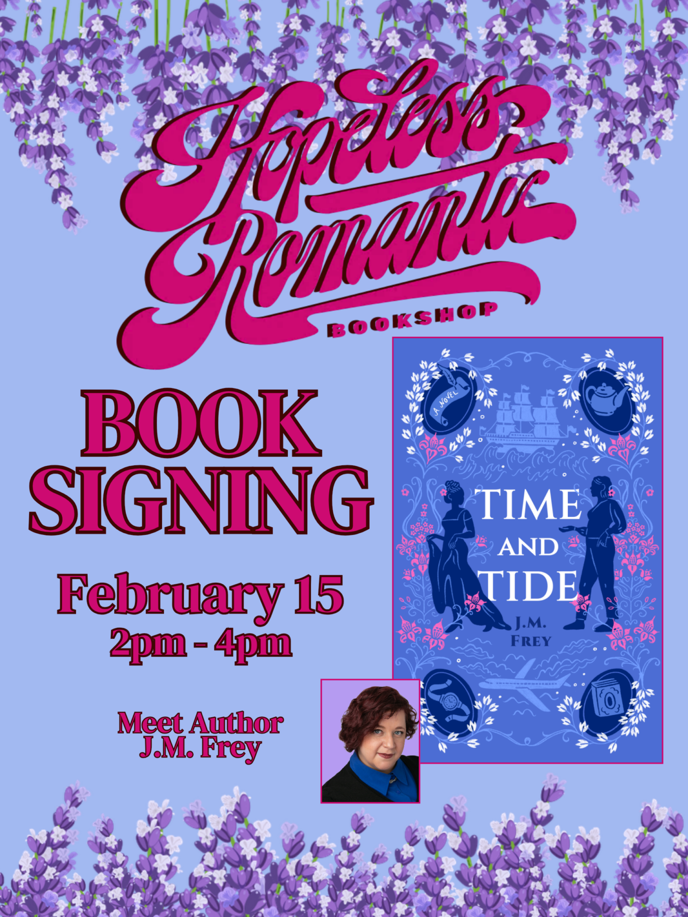 Author Signing with JM Frey