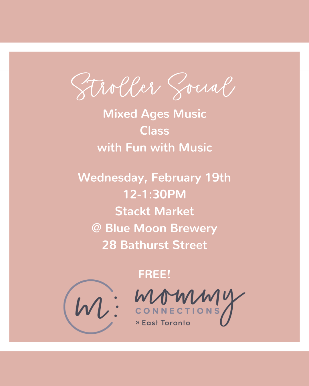 Mommy Connections Stroller Social