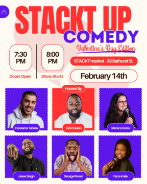 Stackt Up Comedy: Valentine’s Day Edition