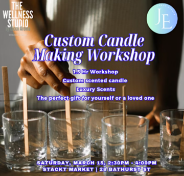 Custom Candle Making Workshop