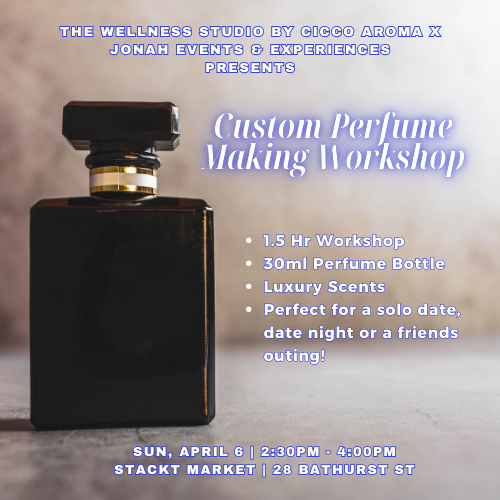 Custom Perfume Making Workshop