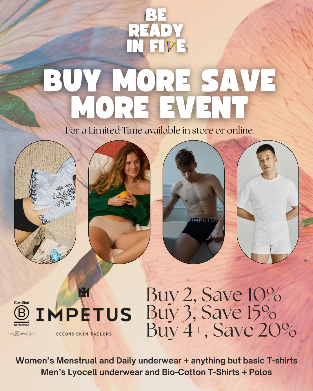 Be Ready In Five: Exclusive Sale