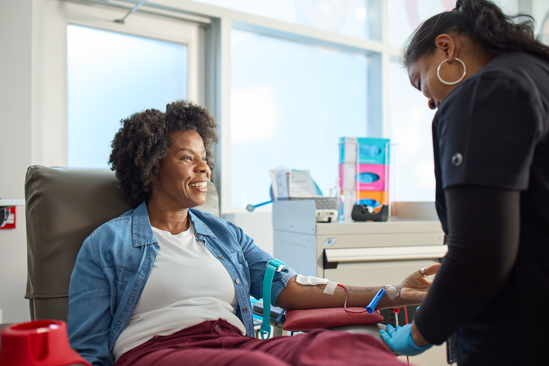 Canadian Blood Services’ Pop-Up Donation Event
