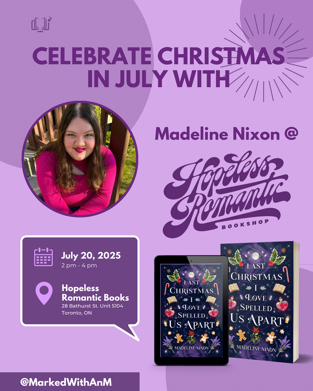 Author Signing with Madeline Nixon