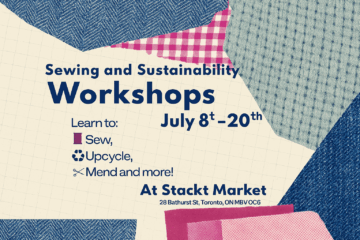 Sewing + Sustainable Fashion Workshops