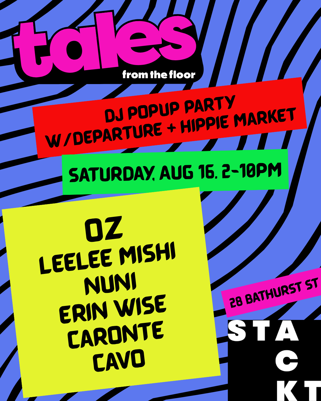 Tales from the Floor DJ Popup