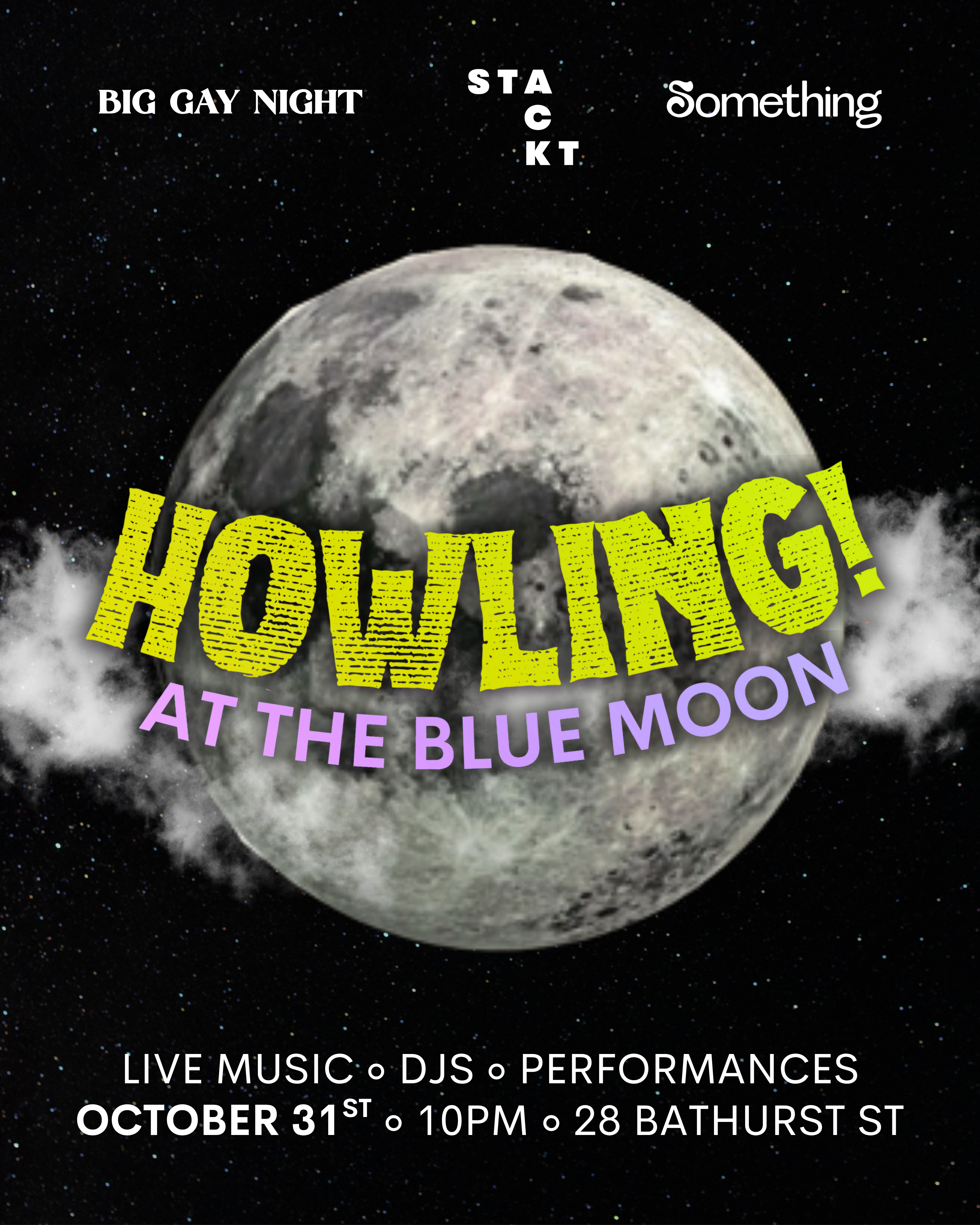 HOWLING at the Blue Moon
