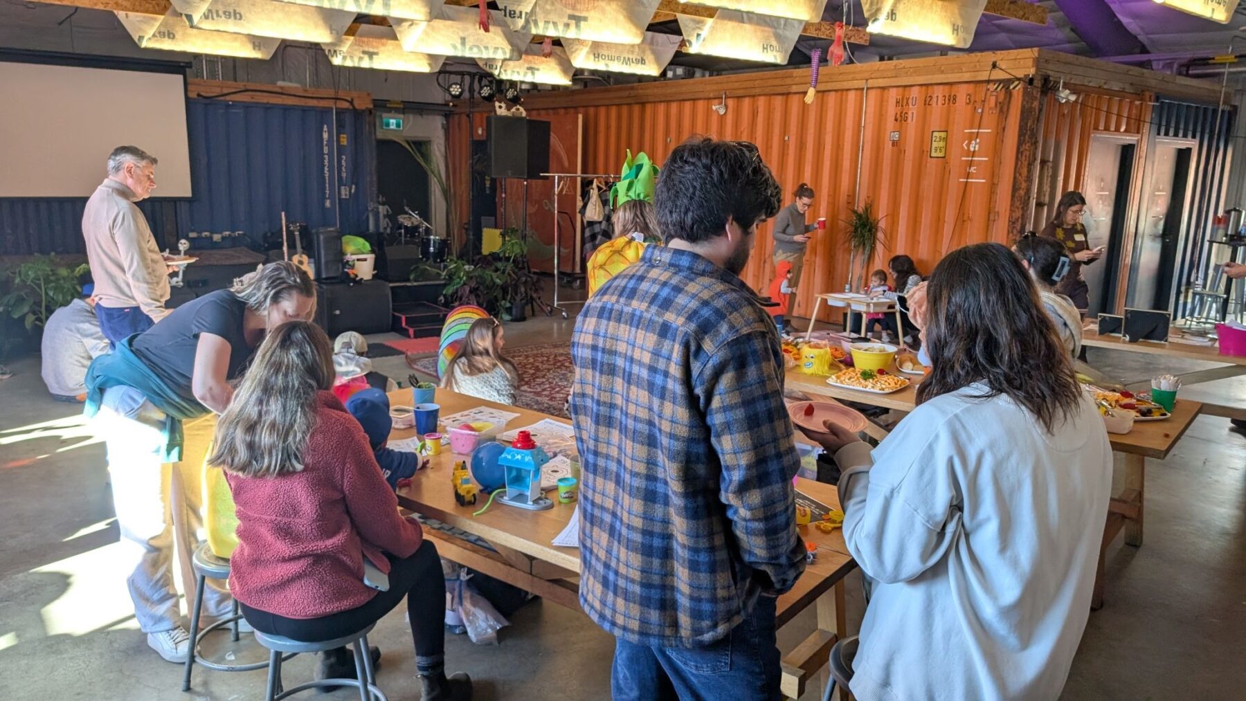 Family Fun Day Colouring Zone & Holiday Cartoons