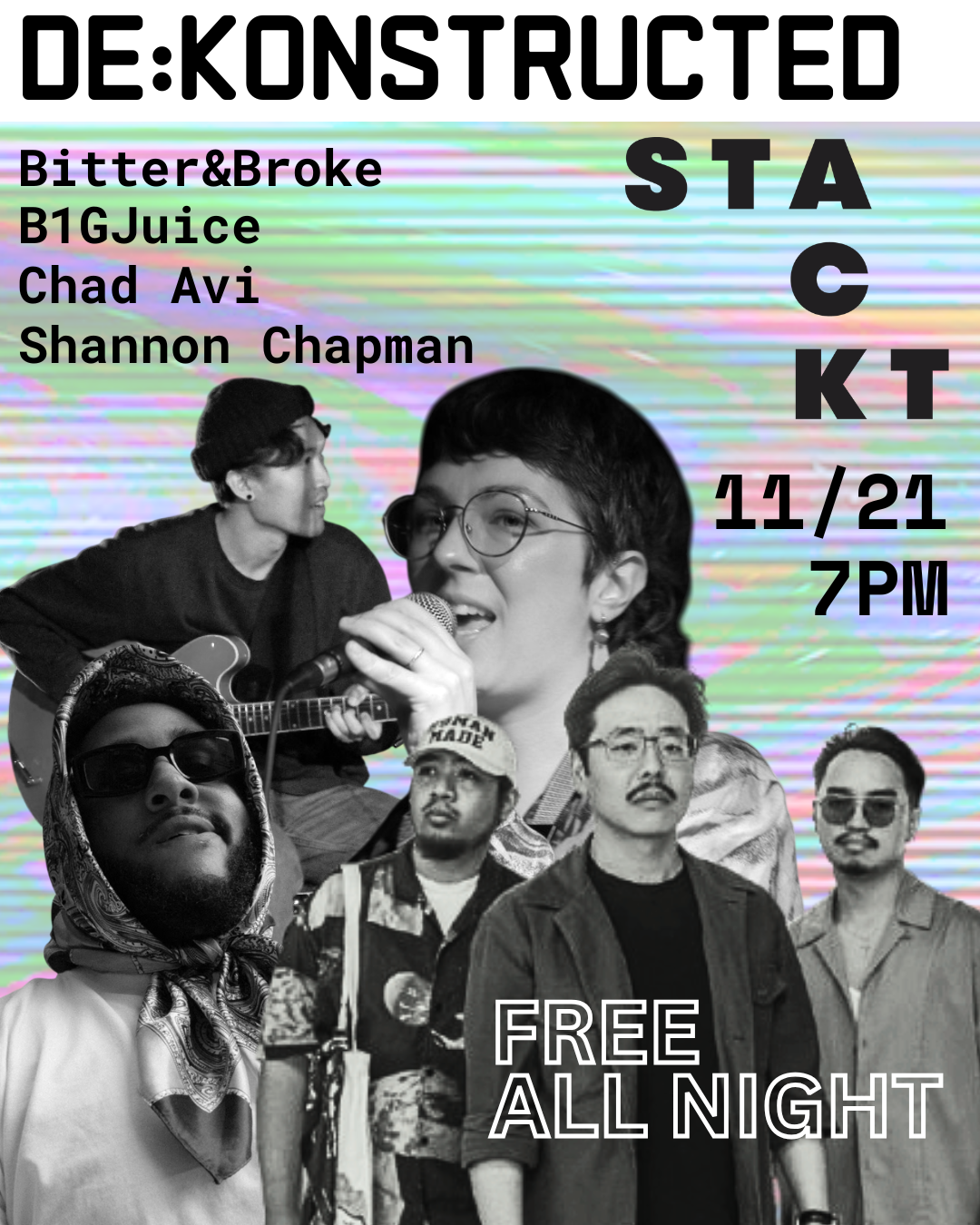 Live Music Series featuring DE:KONSTRUCTED