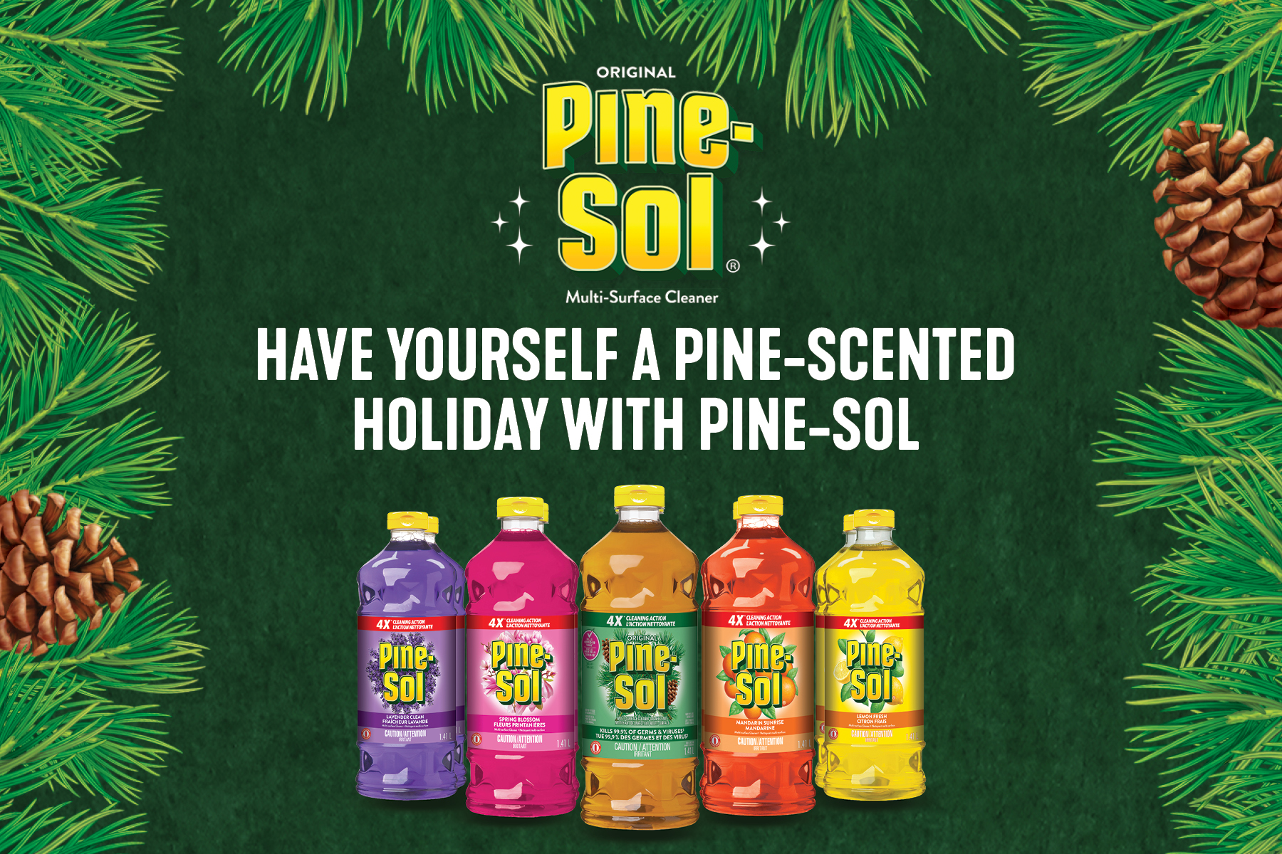Pine-Sol Tunnel of Lights