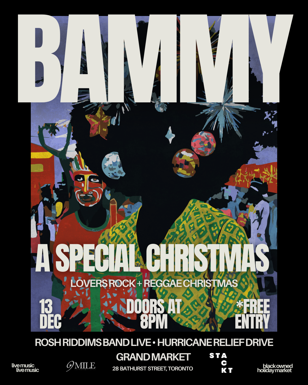 Saturday Night Spotlight: BAMMY: A Special Christmas Pop UP!