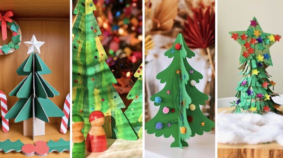Family Art Workshop: Recycled & Remarkable Holiday Trees