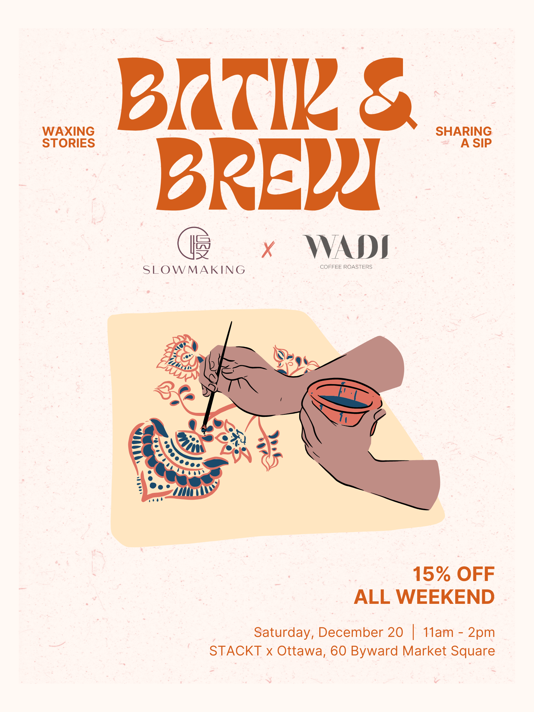 Batik & Brew (SlowMaking x Wadi Coffee)