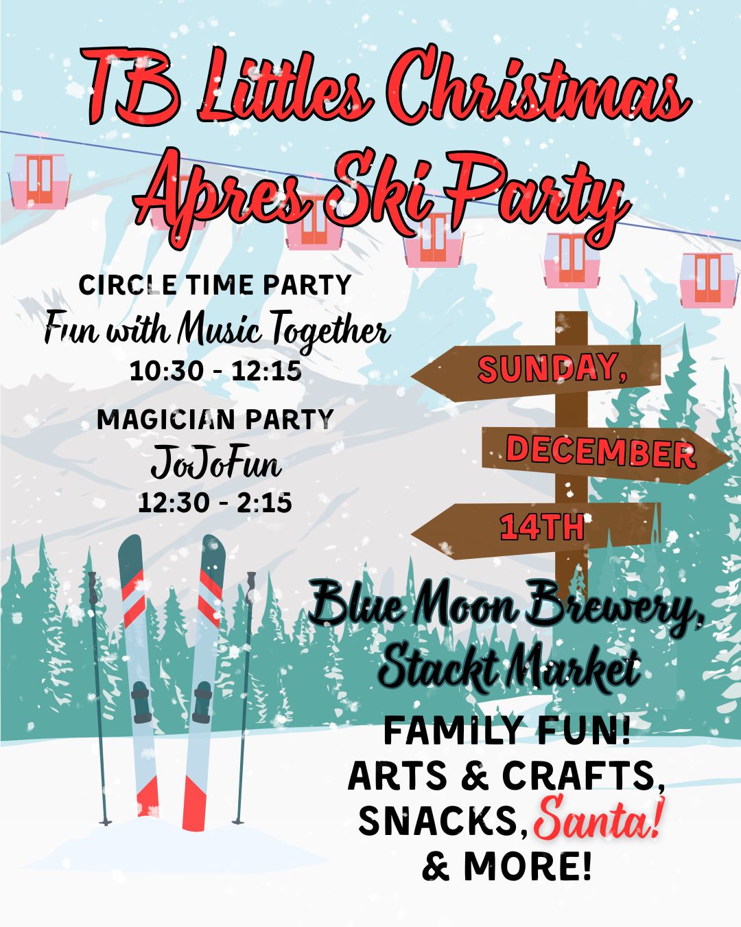 TB LITTLES: Christmas Apres Ski Party
