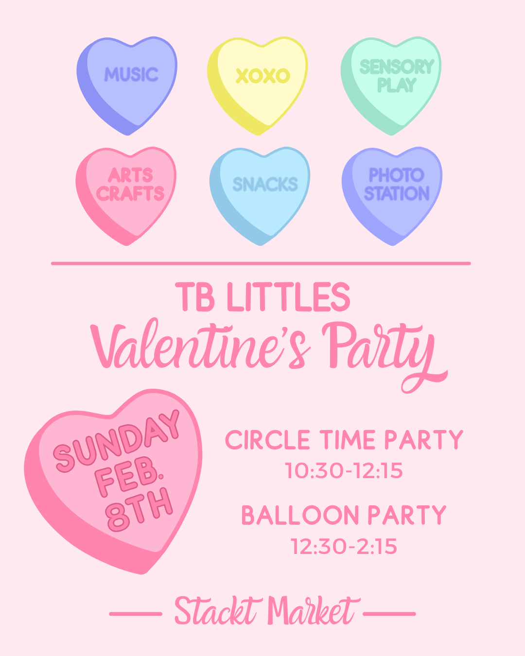 TB Littles Valentine’s Party