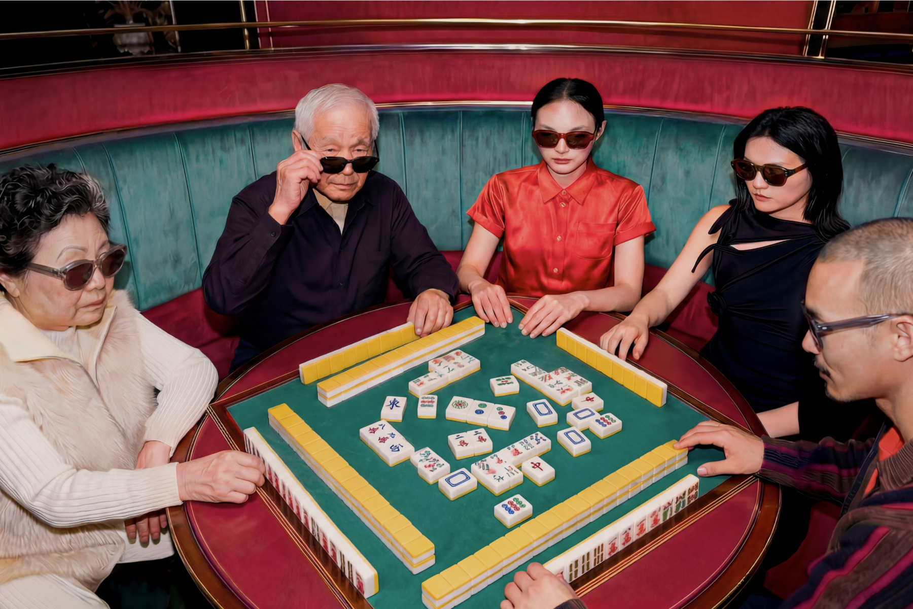 Lucky Night Mahjong with XING EYEWEAR