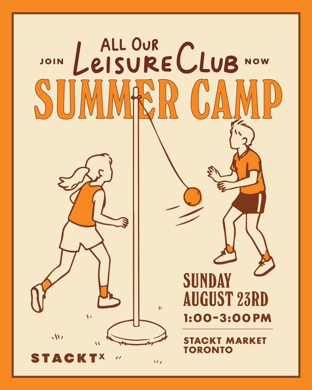 All Our Leisure Club – Summer Camp