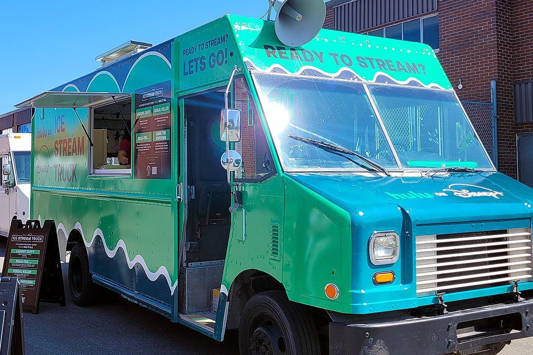 Hulu on Disney+ Ice Stream Truck