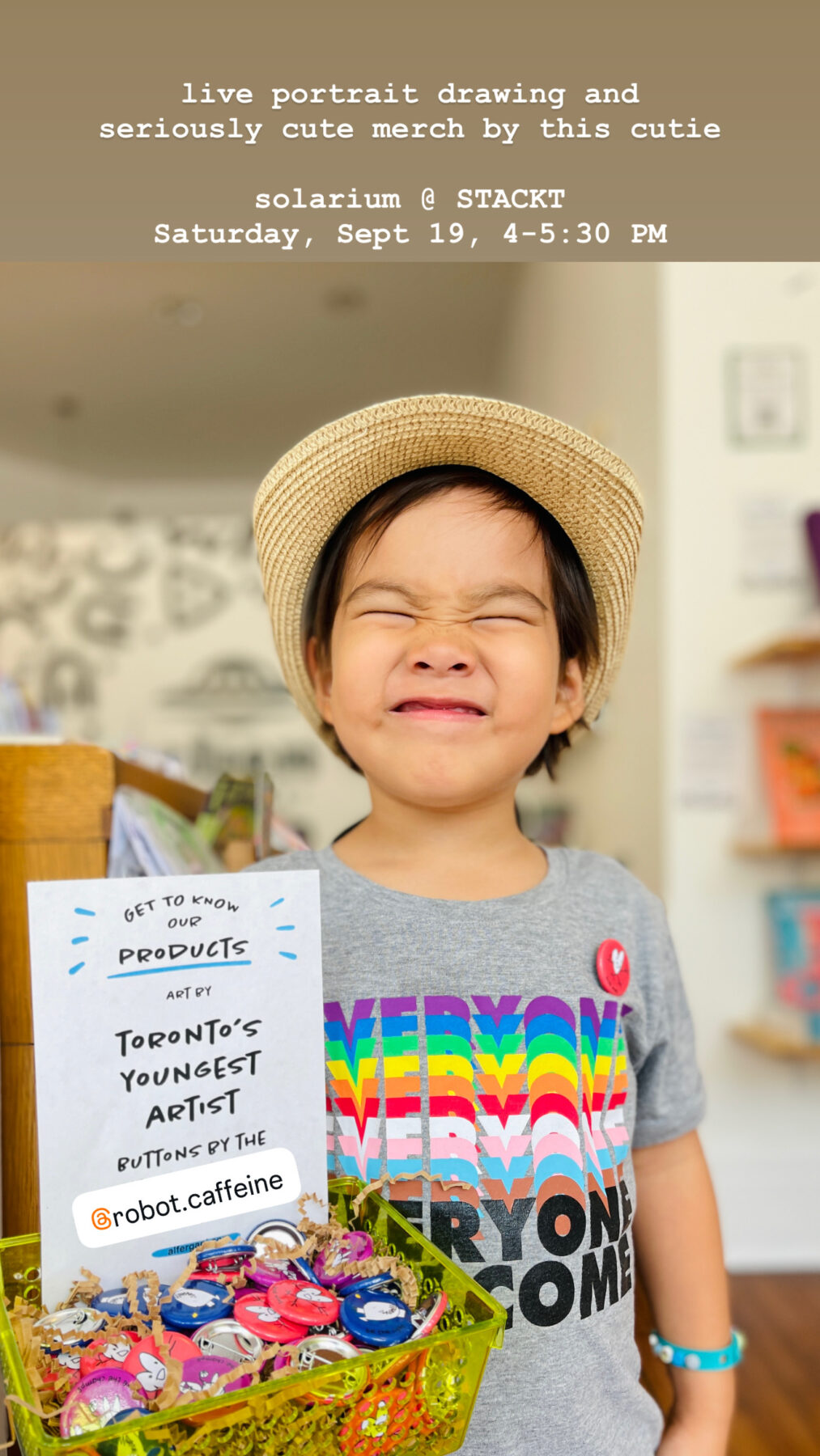 PlayDate: Live Portrait Drawing by kid artist Robot Caffeine