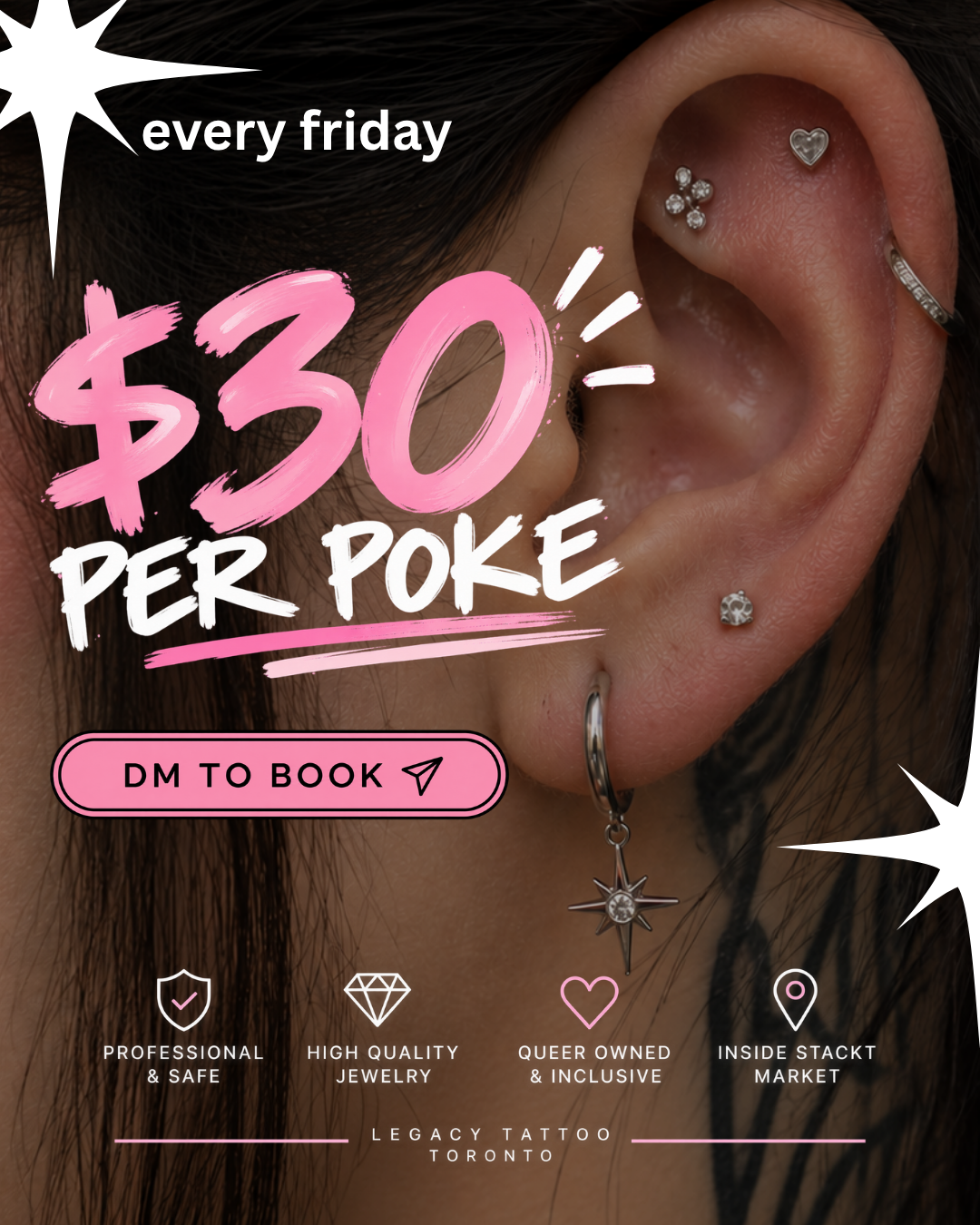 $30 Poke Fridays @ Legacy Tattoos
