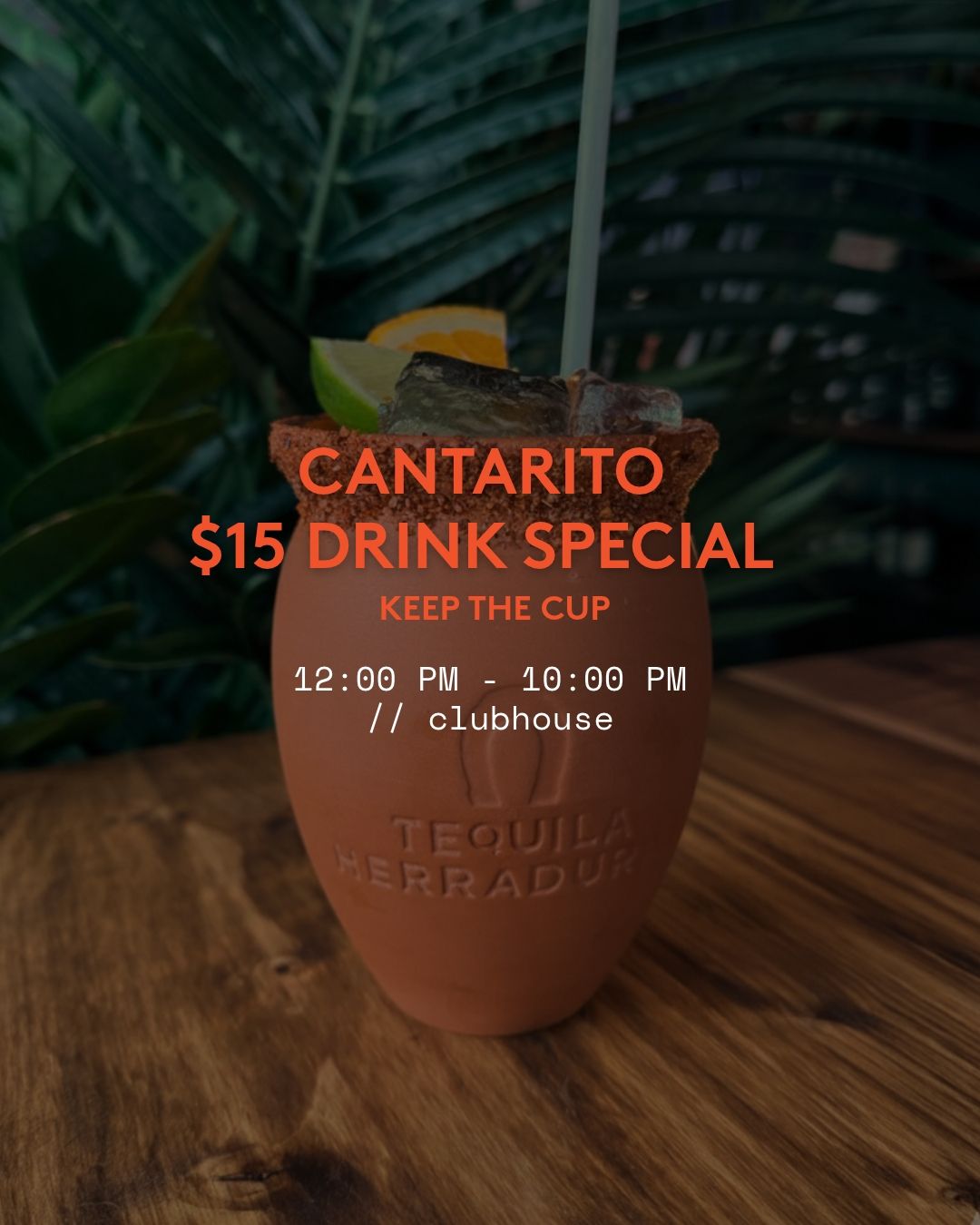 Day of the Dead: Cantarito $15 Drink Special