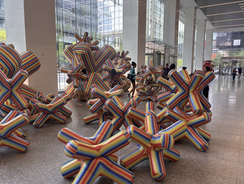 Nuit Blanche: Pyramid Fields by Cyril Lancelin