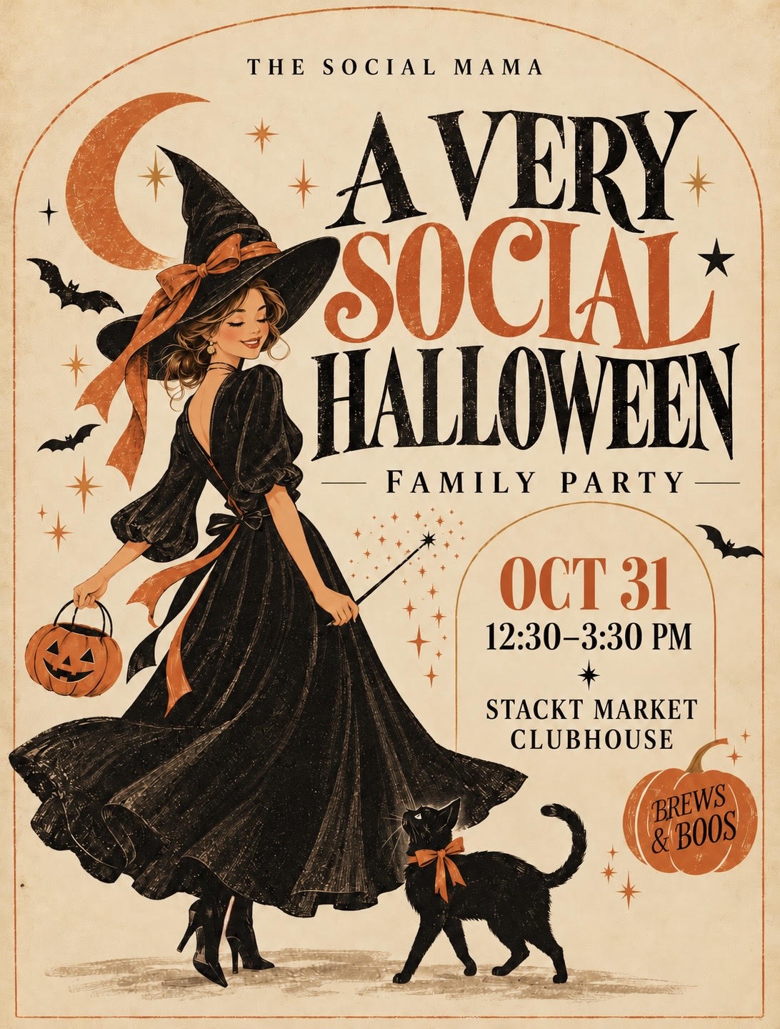 A Very Social Halloween Family Party hosted by The Social Mama